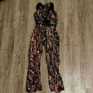 Super sparkly disco jazz dance all in 1 Large child